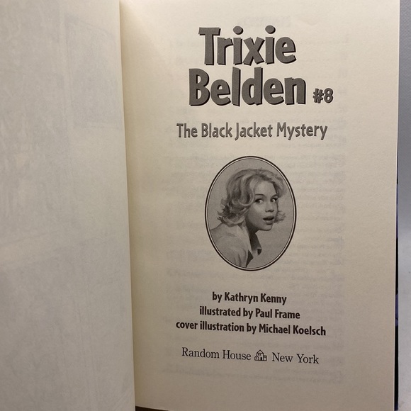 Trixie Belden Books: The Black Jacket Mystery & The Marshland Mystery Hardcovers - Picture 7 of 16